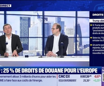 Replay BFM Bourse - Le Club : Trump, 25 % de droits de douane pour l'Europe - 27/02