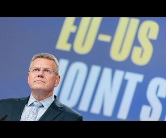 Replay L'UE et les États-Unis publient une déclaration commerciale très attendue fixant des droits de...