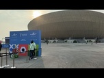 Replay Qatar : deuxième journée de la Coupe arabe de football, la fan zone en ébullition