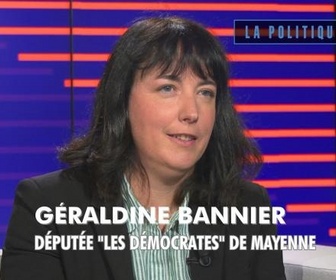 Replay La politique et moi - Géraldine Bannier, députée Les Démocrates de Mayenne