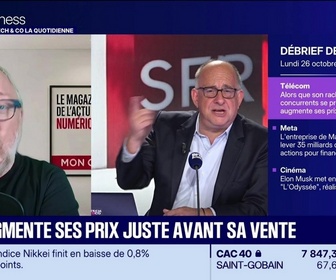 Replay Tech & Co, la quotidienne - SFR augmente ses prix, juste avant sa vente - 26/10