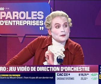 Replay Paroles d'entreprises - Éric de Roch (Maestro) : Maestro, jeu vidéo de direction d'orchestre - 23/05