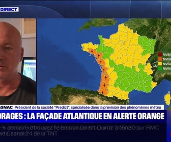 Replay Le 120 minutes - Orages : sept départements en vigilance orange - 31/08