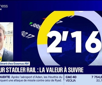 Replay BFM Bourse - Valeur ajoutée : Ils apprécient Stadler Rail - 07/10