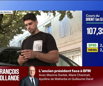 Replay BFM Première - Une manifestation prévue à La Rochelle pour protester contre la flambée des prix des carburants