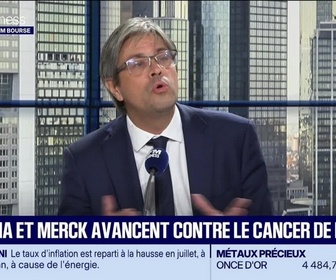 Replay BFM Bourse - On refait la séance : Moderna et Merck avancent contre le cancer de la peau - 19/08