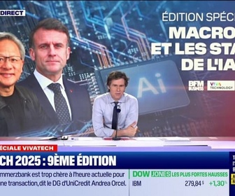 Replay Édition spéciale VivaTech 2025 - Emmanuel Macron et les stars de l'IA - 11/06