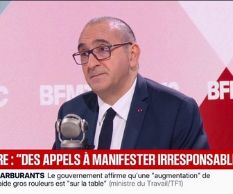 Replay Face à Face - Colère sociale: On va rester très attentifs aux appels à mobilisation sur la voie publique, affirme Laurent Nuñez, ministre de l'Intérieur