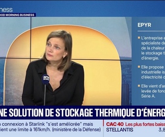 Replay Good Morning Business - Epyr, une solution de stockage thermique d'énergie