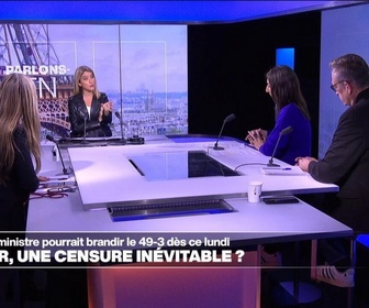 Replay Les invités du jour - Gouvernement Barnier : la censure inévitable ? Parlons-en avec F. Simon, C. Urien Tomaka,S. Zumsteeg