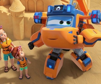 Replay Super Wings - Le concours de châteaux de sable