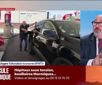 Replay BFM Première - Le carburant retombe à 1,90 euro et le pétrole passe sous les 75 dollars, son niveau d'avant la guerre en Iran