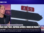 Replay 20H BFM - LE CHOIX D'ANNE-CHARLÈNE - Autoroute A69: une reprise des travaux après deux mois de pause?