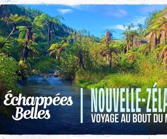 Replay Échappées belles - Nouvelle-Zélande : voyage au bout du monde