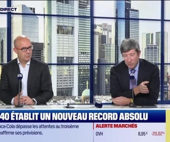 Replay BFM Bourse - Le Club : Le Cac tutoie à son tour les records - 21/10