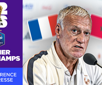 Replay L'ARBITRE n'est PAS un ADVERSAIRE.... La conférence de presse de DESCHAMPS avant le MAROC !