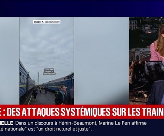 Replay BFM Grand Soir - Ukraine : des attaques systémiques sur les trains - 13/09