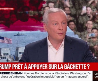 Replay BFM Politique - L'Iran est un des régimes les plus détestables de la planète, affirme Bruno Le Maire