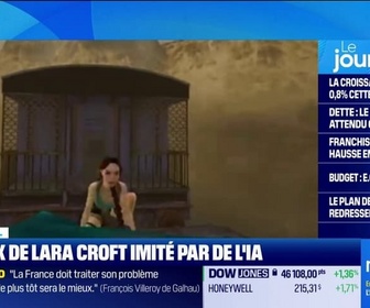 Replay Good Morning Business - La voix française de Lara Croft plagiée par l'intelligence artificielle