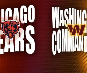 Replay Les résumés NFL - Week 8 : Chicago Bears @ Washington Commanders