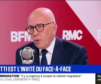Replay Face à Face - Je soutiens ce maire: Éric Ciotti (UDR) revient sur la décision du maire de Chessy de ne pas marier un étranger sous OQTF