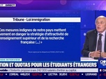 Replay La Grande Interview - Jean-Hervé Lorenzi (Cercles des Économistes) : Caution et quotas pour les étudiants étrangers - 21/12