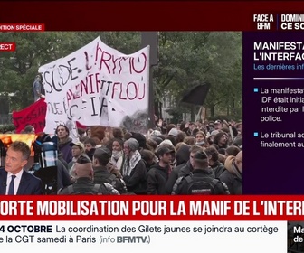 Replay L'intégrale de BFM Non-Stop du jeudi 22 octobre 2026 - Édition spéciale : Paris, la manif de l'Interfac s'élance finalement