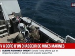 Replay BFM Première - BFMTV à bord d'un chasseur de mines marines lors d'un exercice