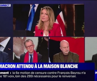 Replay Perrine jusqu'à minuit - Macron attendu à la Maison Blanche - 19/02