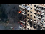 Replay La Russie bombarde les régions de Soumy et du Donbass, l'Ukraine neutralise un navire russe