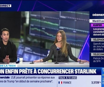 Replay Tech & Co, la quotidienne - Amazon enfin prête à concurrencer Starlink - 08/04