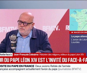 Replay Face à Face - Visite du pape: Il y une forme d'inquiétude pour Rome de voir la France être prise dans une campagne présidentielle très violente, pour l'historien des religions Jean-François Colosimo