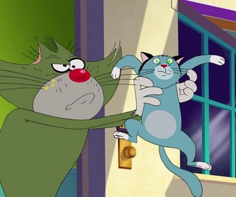 Replay Oggy et les cafards - S04 E20 - Pour de vrai