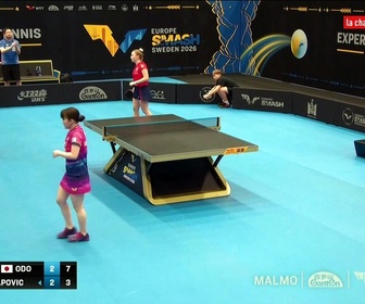 Replay 12/08/2026 - Tennis de tablejour 2 du WTT Europe Smash Sweden - Partie 2
