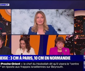 Replay Perrine jusqu'à minuit - Neige-verglas : 32 départements placés en vigilance orange - 20/11