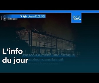 Replay L'info du jour | 5 août 2026 - Mi-journée