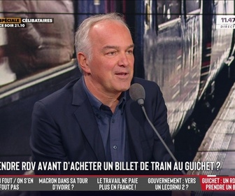 Replay Les Grandes Gueules - SNCF : il faut désormais prendre rendez-vous avant d'acheter un billet aux guichets des gares. Lunaire ?