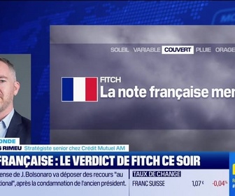 Replay BFM Bourse - L'éco du monde : Dettes : Fitch vs France - 12/09