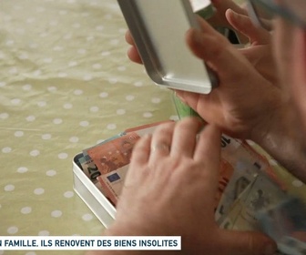 Replay Un jour, un doc week-end - En famille, ils rénovent des biens insolites (1/2)