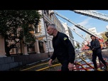 Replay Par deux fois en l'espace de 48 heures, la Russie vise un des ponts de Kyiv