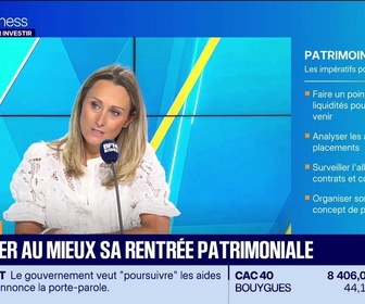 Replay Tout pour investir - Le coffre-fort : Marion Chapel-Massot - Préparer au mieux sa rentrée patrimoniale - 31/08