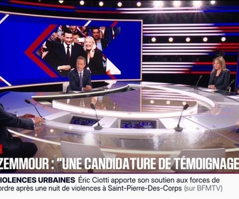 Replay BFM Politique - J'ai pour la première fois coupé ce pseudo-cordon sanitaire en 2024 (...) pour combattre la gauche, l'extrême gauche et pour enrayer le déclin macroniste, rappelle Éric Ciotti à propos de son alliance avec le 