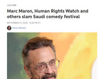 Replay Dans la presse - Festival de la comédie de Riyad : Drôle d'humour