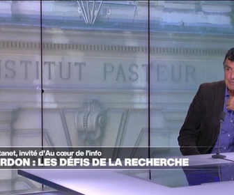 Replay Au cœur de l'info, l'invité - Arnaud Fontanet: la recherche étant un investissement de long terme, passe souvent au second plan