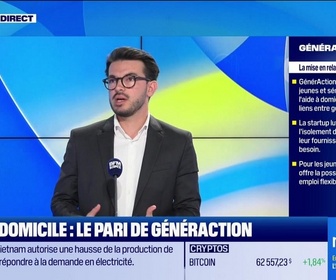 Replay Good Morning Business - Le Pitch : Généraction crée du lien intergénérationnel - 11/06