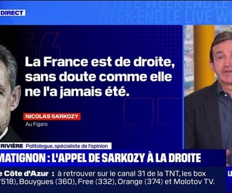 Replay Le Live Week-end - Matignon : l'appel de Sarkozy à la droite - 31/08