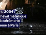 Replay L'image du jour - Paris 2024: le cheval de la cérémonie d'ouverture exposé à Paris