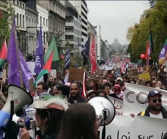 Replay ARTE Journal - Belgique : trois jours de grève nationale