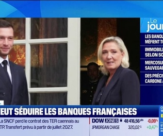 Replay Good Morning Business - Enquête BFM Business : Le RN veut séduire les banques françaises