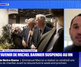 Replay Le Live Week-end - L'avenir de Michel Barnier suspendu au RN - 30/11